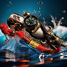 3 AYARLI VİKİNG PARACORD BİLEKLİK