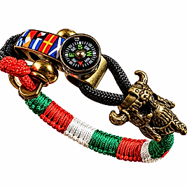 3 AYARLI VİKİNG PARACORD BİLEKLİK
