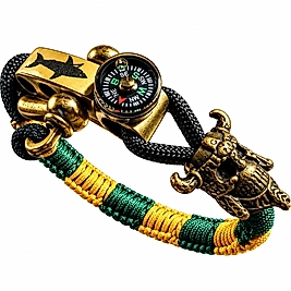 3 AYARLI VİKİNG PARACORD BİLEKLİK