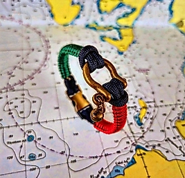 SARI KİLİT PARACORD BİLEKLİK