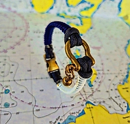 SARI KİLİT PARACORD BİLEKLİK